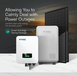 V-TAC VT-48100-W2 Accubewaring - 14.33kWh - Buiten - Batterijen - 5 Jaar - IP65