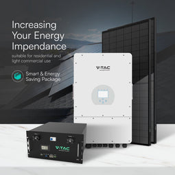 V-TAC VT-48200B Batterijopslag - kables - 5 Jaar - IP20