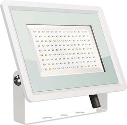 V-TAC VT-49104-W Witte LED Schijnwerpers - F - Klasse - IP65 - 100W - 8700 Lumen - 6500K