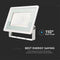 V-TAC VT-49104-W Witte LED Schijnwerpers - F - Klasse - IP65 - 100W - 8700 Lumen - 3000K