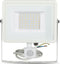 V-TAC VT-50-S-W Draaibare LED Schijnwerpers met PIR Sensor - Samsung - IP65 - Wit - 50W - 4000 Lumen - 3000K - 5 Jaar
