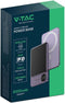 V-TAC VT-50005-P Magnetische draadloze powerbank - 5000mAh - Paars