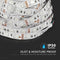 V-TAC VT-5050 60 IP20-RGB Set-N LED Striplampen - Striplight Kits EU Plug - IP20 - RGB - Prijs/1m (5m rol)