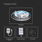 V-TAC VT-5050 Smart LED Lights - Smart Strip Kits - IP20 - RGB - 10m roll
