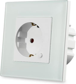 V-tac VT-5134 WiFi wandcontactdoos – wit – 10A – 2200W