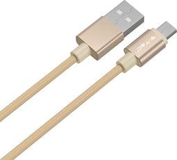 V-tac VT-5331 Micro-USB naar USB Kabel - 1 meter - goud