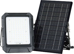 V-TAC VT-55W Solarlampen - Solar schijnwerpers - IP65 - Zwart - 1000 Lumen - 4000K