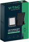 V-TAC VT-55W Solarlampen - Solar schijnwerpers - IP65 - Zwart - 1000 Lumen - 4000K