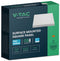V-TAC VT-60012SQ-S LED Mini-panelen - Backlit Surface Series - Samsung - IP20 - Wit - 12 Watt - 1200 Lumen - 6500K - 5 Jaar - Modelnr: - VT-60012SQ-S