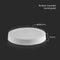 V-TAC VT-60024RD-S LED Mini Panels - Backlit Surface Series - Round - Samsung - IP20 - White - 24 Watts - 2500 Lumens -