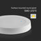 V-TAC VT-60024RD-S LED Mini Panels - Backlit Surface Series - Round - Samsung - IP20 - White - 24 Watts - 2500 Lumens -