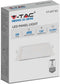 V-TAC VT-607SQ-N Vierkante LED Minipanelen - Premium Serie - IP20 - Wit - 6W - 490 Lumen - 6400K