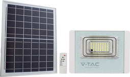 V-TAC VT-60W-W Witte Solar schijnwerpers - 20W -IP65 - 1650 Lumen - 4000K