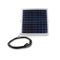 V-TAC VT-60W Zwarte Solar schijnwerpers - 20W- P65 - 1650 Lumen - 4000K