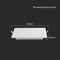 V-TAC VT-61018SQ-S LED Mini Panels - Backlit Recessed Series - Square - Samsung - IP20 - White - 18 Watts - 1980 Lumens -