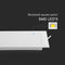 V-TAC VT-61018SQ-S LED Mini Panels - Backlit Recessed Series - Square - Samsung - IP20 - White - 18 Watts - 1980 Lumens -