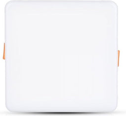 V-TAC VT-610SQ Vierkante Verstelbare LED Minipanelen - Samsung - IP20 - Wit - 12W - 750 Lumen - 6400K - 5 Jaar