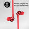 V-tac VT-6166 Headset sport bluetooth - in-ear oortjes - rood
