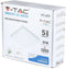 V-TAC VT-619SQ Vierkante Verstelbare LED Minipanelen - Samsung - IP20 - Wit - 18W - 1350 Lumen - 4000K - 5 Jaar