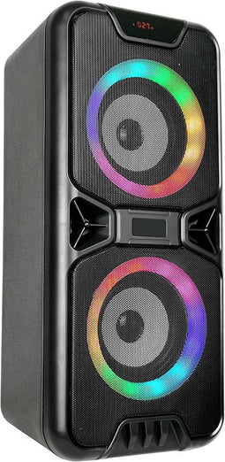 V-TAC VT-6204-2 Zwarte trolley luidsprekers - Luidsprekers - 20W - 8 inch