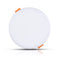 V-TAC VT-625RD Round Adjustable LED Mini Panels - Samsung - IP20 - White - 24W - 1800 Lumens - 3000K - 5 Years