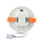 V-TAC VT-625RD Round Adjustable LED Mini Panels - Samsung - IP20 - White - 24W - 1800 Lumens - 3000K - 5 Years