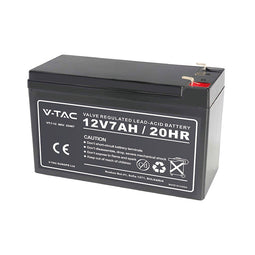 V-TAC VT-7-12 Electric Power system - 7AH Lead Acid Batteries T2- 5 Years - Model No: - VT-7-12