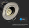 V-TAC VT-703 LED Downlights - Twist en Lock Fittingen - IP20 - Satijn Nikkel