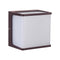 V-TAC VT-708 LED Wall Lights - Outdoor Square Lights - IP65 - Brown Body - 8 Watts - 750 Lumens - 3000K