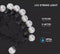 V-TAC VT-71510-N LED Lampen voor String Lights - Glas - IP44 - 0,4W - 550 Lumen - 3000K