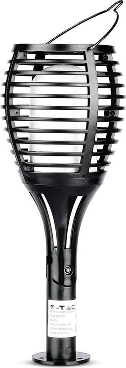 V-TAC VT-719 Zonnevlamverlichting - IP44 - 0.45W - 5 Lumen - 2200K