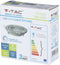V-TAC VT-7227RD-SN LED inbouwspots - GU10 - IP20 - Satijn Nikkel - Modelnr: - VT-7227RD-SN
