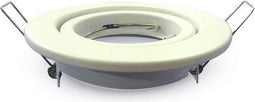 V-TAC VT-7227RD-WH LED inbouwspots - GU10 - IP20 - Wit - Modelnr: - VT-7227RD-WH