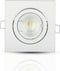 V-TAC VT-7227SQ-WH LED inbouwspots - GU10 - IP20 - Wit - Modelnr: - VT-7227SQ-WH