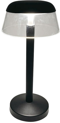 V-TAC VT-75002-B Designlampen - Oplaadbare tafellampen - IP20 - Zwart - 3 Watt - 110 Lumen - 3IN1 - Modelnr: - VT-75002-B