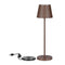 V-TAC VT-7522-C Wireless Charging Table Lamps - IP54 - Corten - 2W - 200 Lumens - 3000K