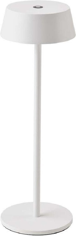 V-TAC VT-7562-W Oplaadbare tafellamp - IP54 - Wit - 2W - 200 Lumen - 3000K
