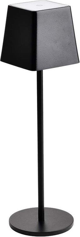 V-TAC VT-7563-B Oplaadbare tafellamp - Zwart - IP54 - 2W - 200 Lumen - 3000K