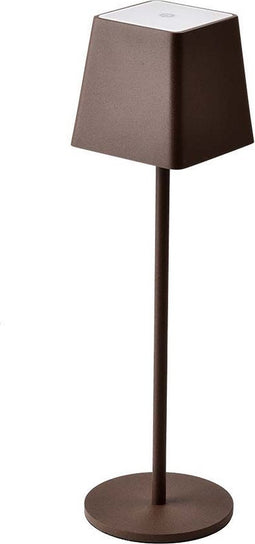 V-TAC VT-7563-C Oplaadbare tafellamp - IP54 - Corten - 2W - 200 Lumen - 3000K