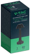 V-TAC VT-7566-B Designlampen - Oplaadbare tafellampen - IP20 - Zwart - 1 Watt - 40 Lumen - 3IN1