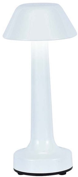V-TAC VT-7566-W Designlampen - Oplaadbare tafellampen - IP20 - Wit - 1 Watt - 40 Lumen - 3IN1