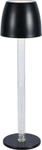 V-TAC VT-7576-B Tafellampen - Oplaadbare Tafellampen - IP20 - Zwart - 3 Watt - 310 Lumen - 3000K