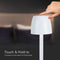 V-TAC VT-7576-W Tafellampen - Oplaadbare Tafellampen - IP20 - Wit - 3 Watt - 310 Lumen - 3000K