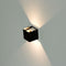 V-TAC VT-759-12-B-N Square LED Wall Lights - Bridgelux - Black - IP65 - 11W - 1360 Lumens - 3000K