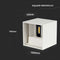 V-TAC VT-759-12-W-N Square LED Wall Lights - Bridgelux - IP65 - White - 11W - 1360 Lumens - 4000K