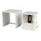V-TAC VT-759-12-W White LED Wall Lights - Square - Bridgelux - IP65 - 12W - 1100 Lumens - 3000K