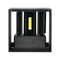 V-TAC VT-759-B Black LED Wall Lights - Square - Bridgelux - IP65 - 6W - 660 Lumens - 3000K