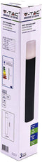 V-TAC VT-7617 Buitenverlichting - Meerpaallampen - GU10 - IP54 - Matzwart - Modelnr: - VT-7617