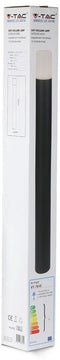 V-TAC VT-7618 Buitenverlichting - Meerpaallampen - GU10 - IP54 - Matzwart - Modelnr: - VT-7618