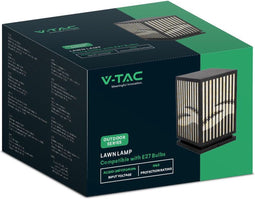 V-TAC VT-7657 Outdoor Lighting - Lawn Lamps - IP65 - Black